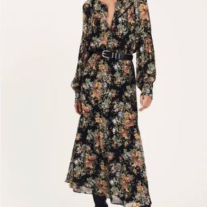 Derek Lam 10 Crosby Tracy Floral Dress. BNWT. Size 6